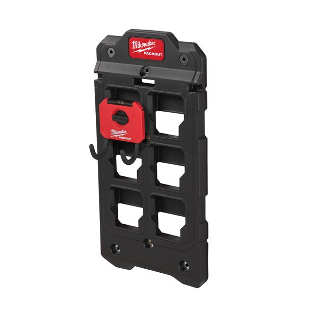 Milwaukee PACKOUT Universalhaken kurz, gebogen an Montageplatte  (4932480705)