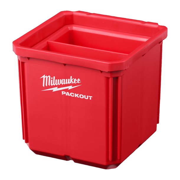 Milwaukee® Packout Behälter 10 x 10 cm für Kleinteile wie Schrauben, Nägel etc. 2 Stück