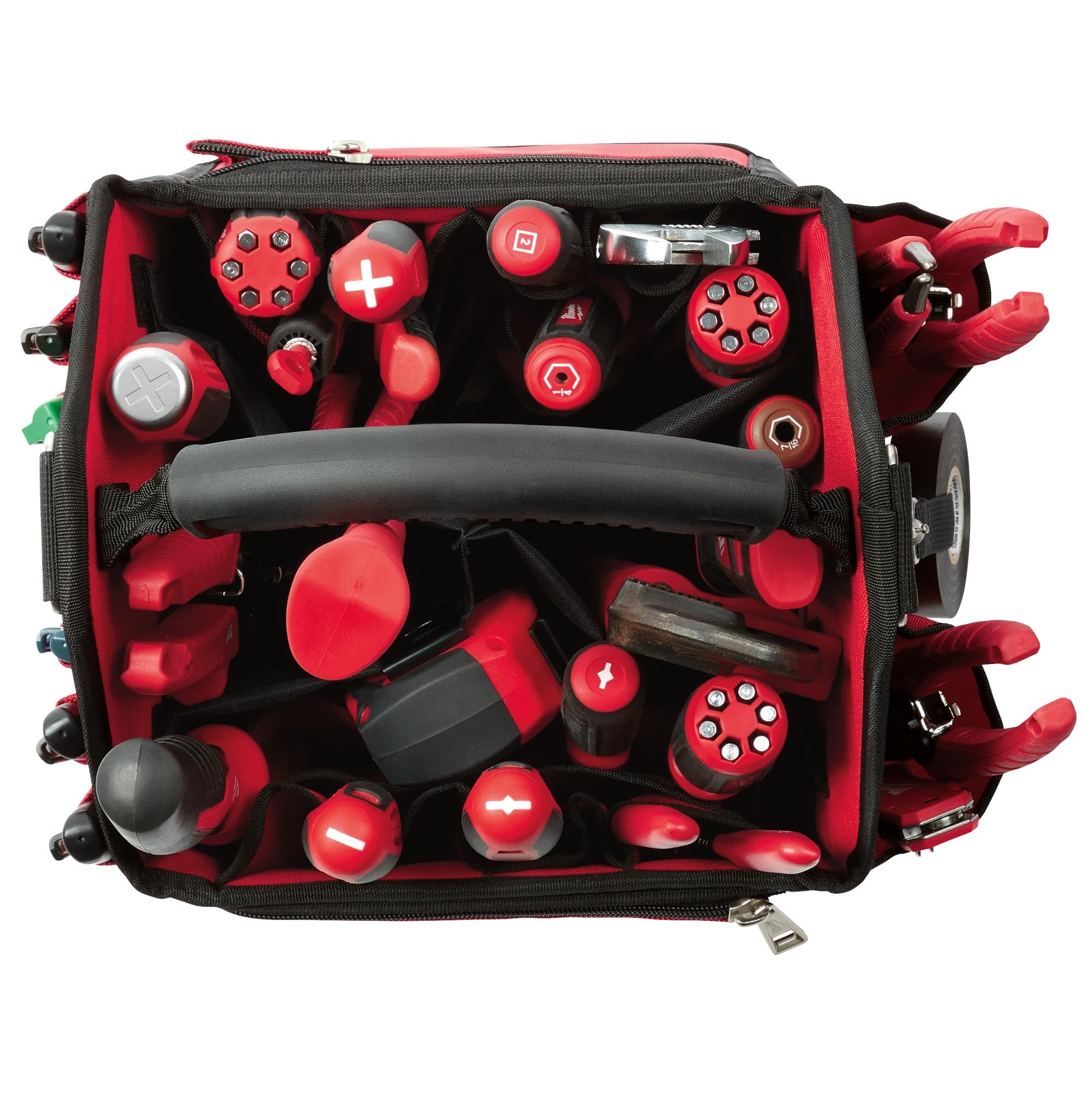 Milwaukee Packout offene Werkzeugtasche 25 cm mit 28 Faecher (4932464084)