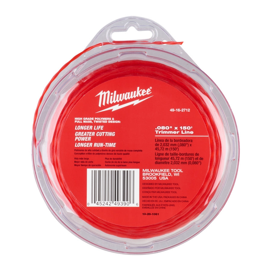 Milwaukee Schneidfaden 45 m, Fadenstärke 2.0 mm M18 BLLT / CLT / M18 FOPHLTKIT (49162712)