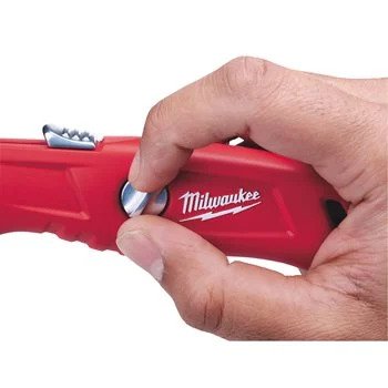 Milwaukee Sicherheitsmesser selbsteinziehend mit Schnitttiefeneinstellung (4932471360)