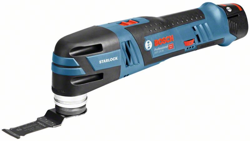 Bosch Professional GOP 12V-28 Starlock Akku-Multitool ohne Akku/Lader