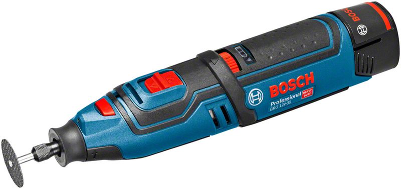 Bosch Professional GRO 12V-35 Akku-Multi-Rotationswerkzeug 2 x 2.0 Ah