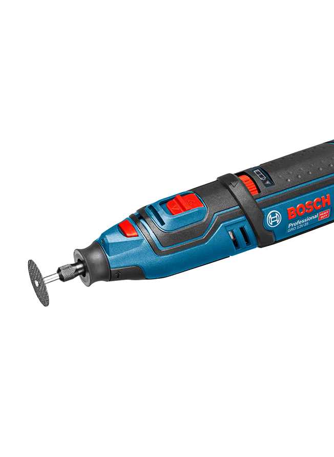 Bosch Professional GRO 12V-35 Akku-Multi-Rotationswerkzeug 2 x 2.0 Ah