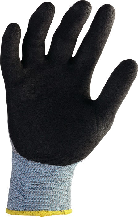 Promat Handschuhe Flex Gr. 10 grau/schwarz EN 388 PSA-Kategorie II mit Nitrilschaum-Beschichtung