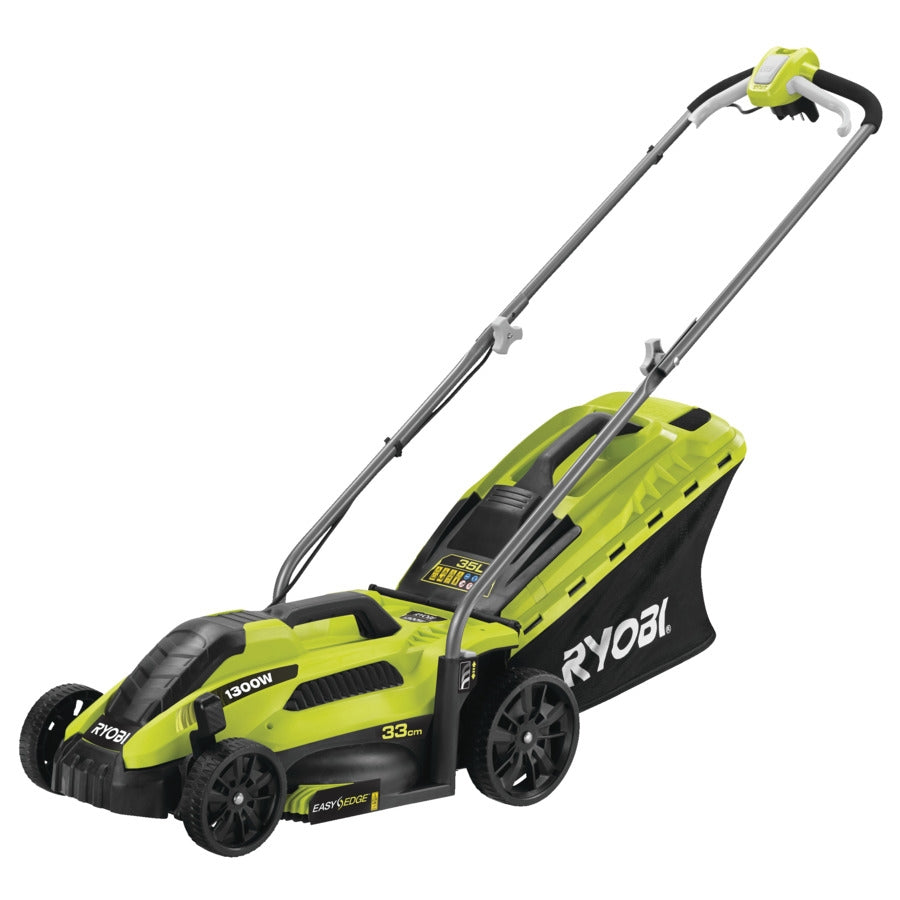 RYOBI RLM13E33S Elektro-Rasenmäher 1300 W 33 cm Schnittbreite (5133002343)