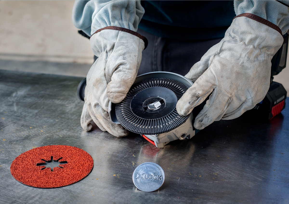 Bosch Expert X-Lock Fiberscheibe R781 Prisma Ceramic Fiberscheibe Ø 115/125 mm