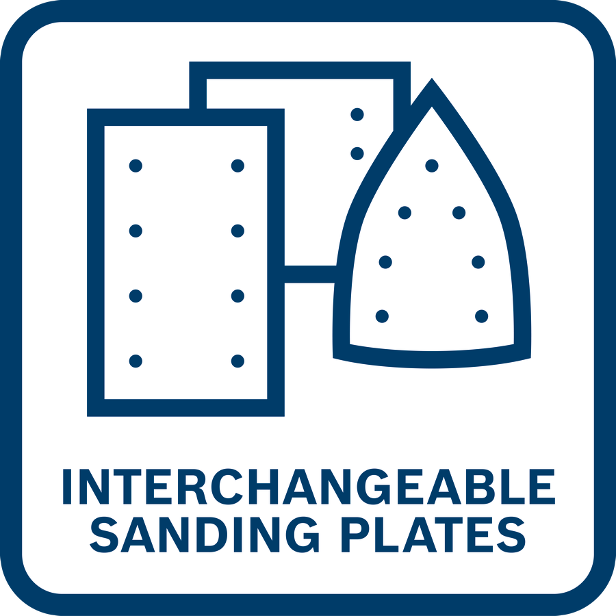 Bosch Professional GSS 12V-13 Akku-Schwingschleifer ohne Akku/Lader in L-Boxx 136 inkl. Zubehör