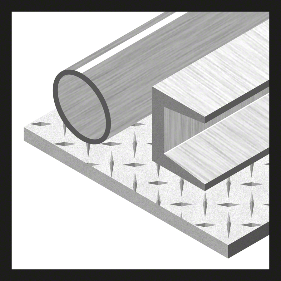 Bosch Professional X-Lock Reinigungsscheibe Best for Metal N377 Ø 125 x 22.23 mm reinigt Metall- und Mauerwerkflächen