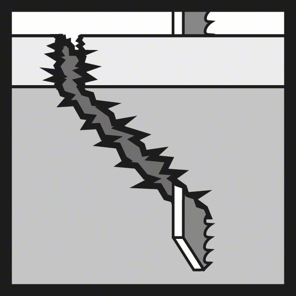 Bosch Stichsägeblatt T 144 D Speed for Wood, 5er-Pack