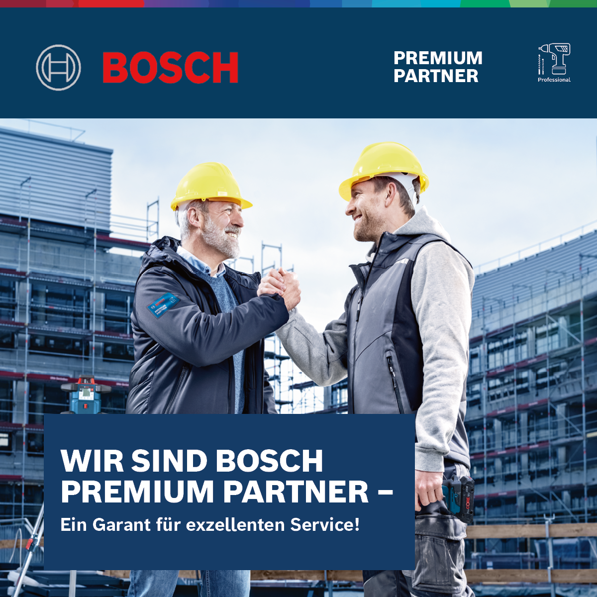 Warum Sie Ihre Bosch Elektrowerkzeuge beim BOSCH Premium Partner kaufen sollten