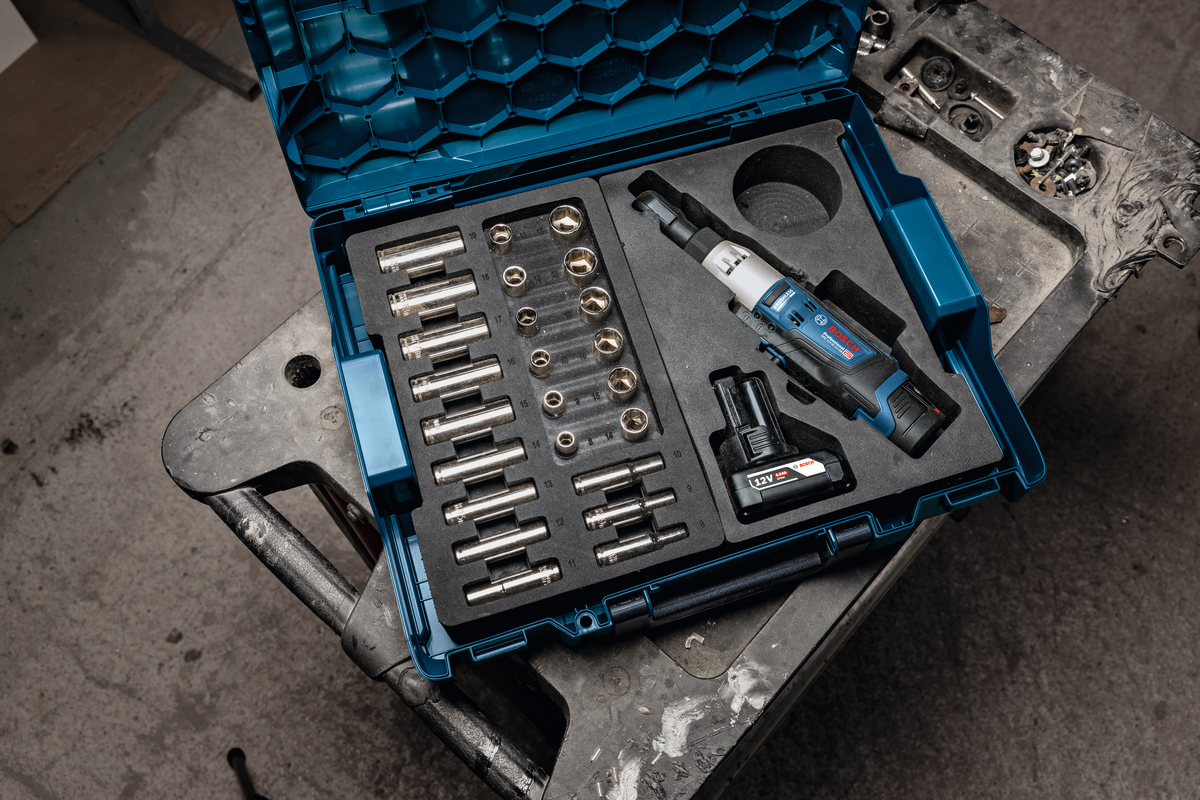 Bosch Akku-Ratschenschrauber GRC 12V-60 1/2 SN (12V, 60 Nm, 1/2", 230 min-1, Solo im Karton)