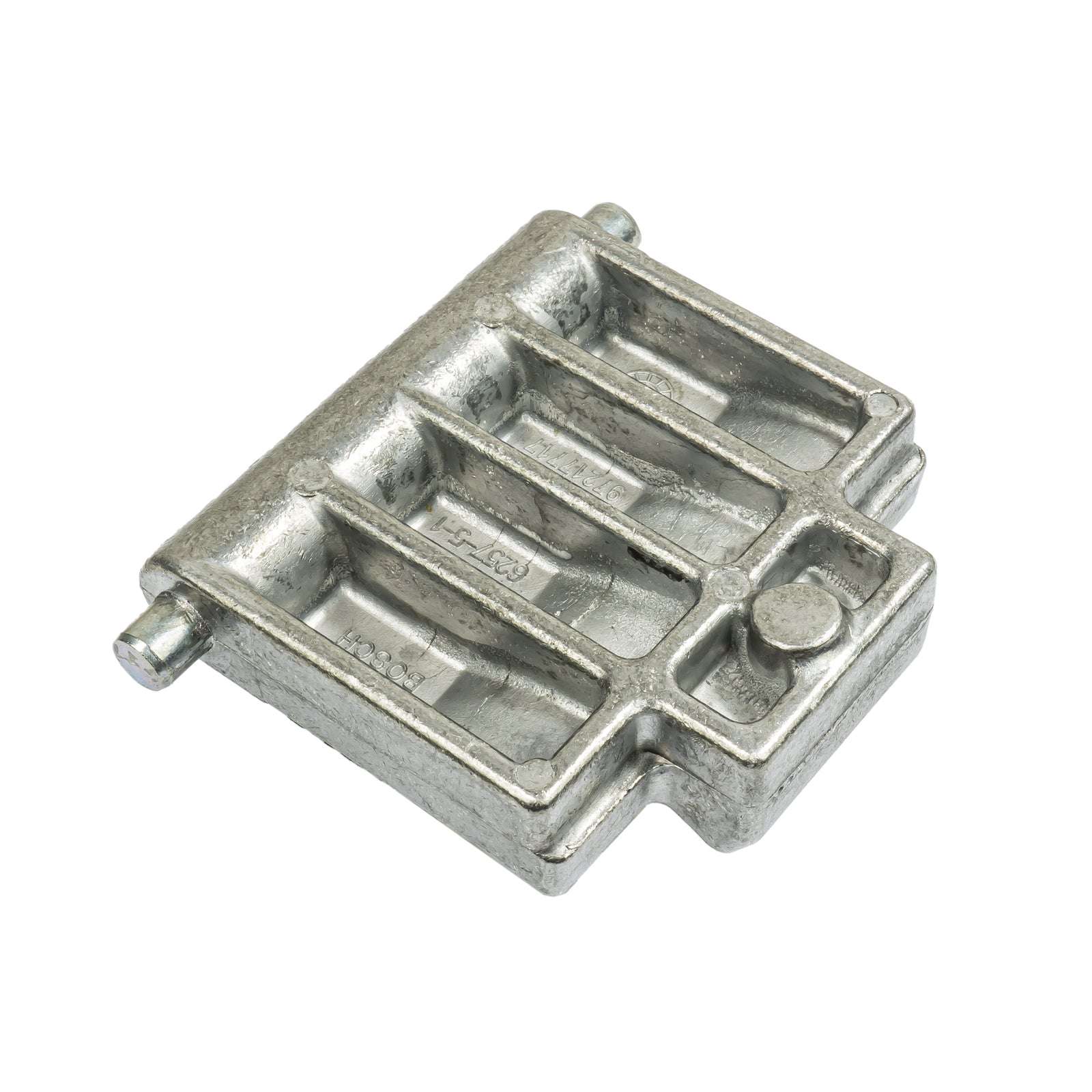 Bosch Gegenplatte für Häcksler AXT 1800, AXT 2000, AXT 2200, AXT 2300, AXT 2500, AXT 3000 HP Ersatzteil Druckplatte