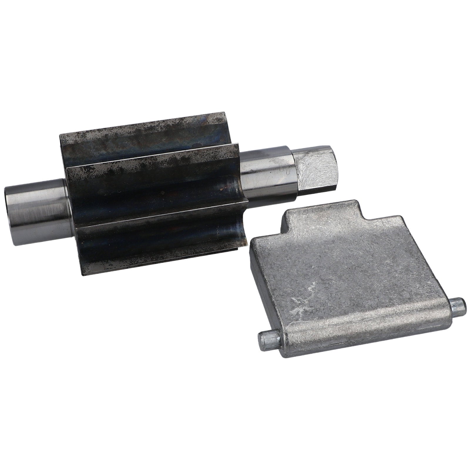 Bosch Schneidkopf für Häcksler AXT 2000, AXT 2200 (HP), AXT 2300, AXT 2500 HP, AXT 3000 HP - Walze & Gegenplatte