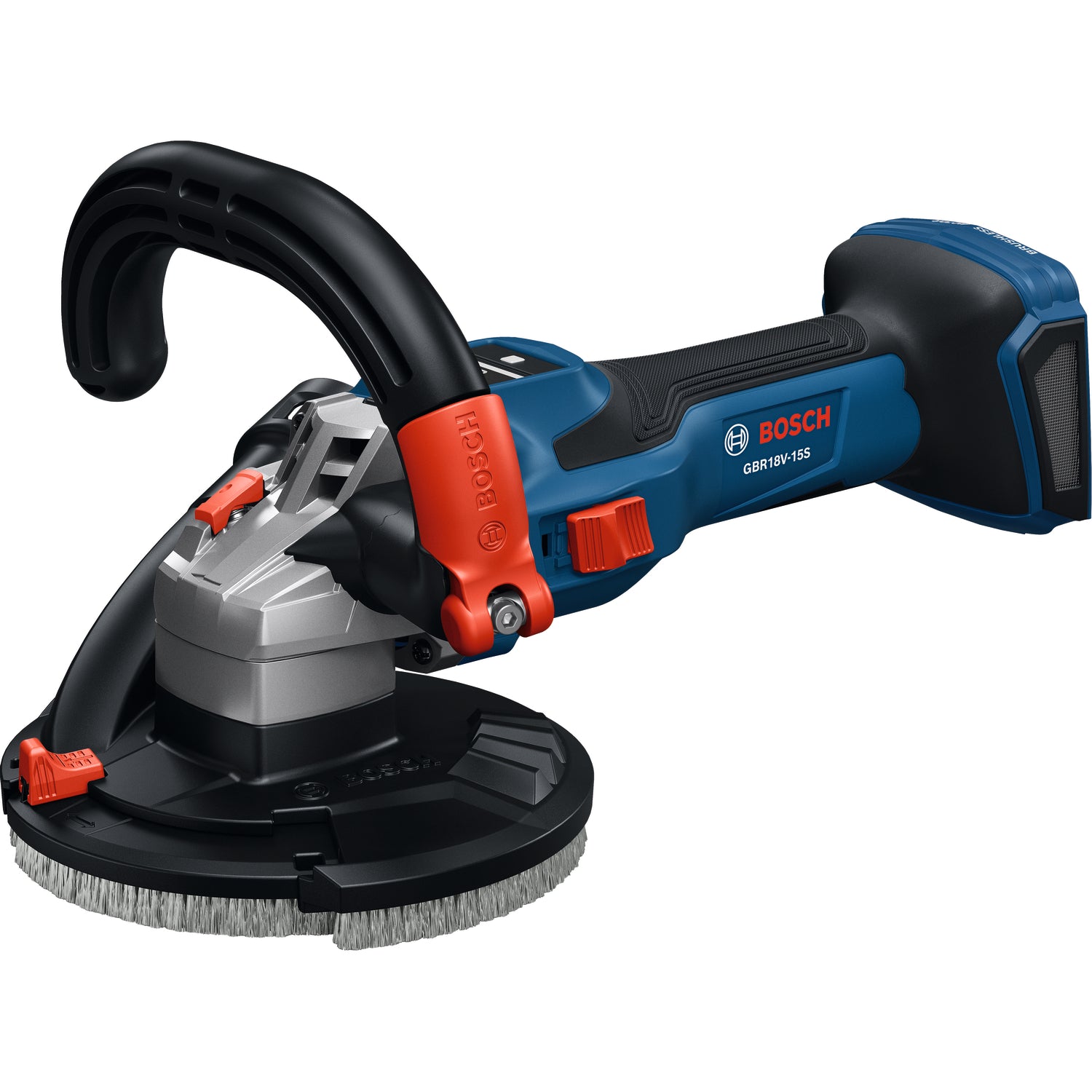 Bosch Akku-Betonschleifer GBR 18V-15 S (125 mm, Solo, inkl. Diamant-Topfscheibe in L-BOXX 238)