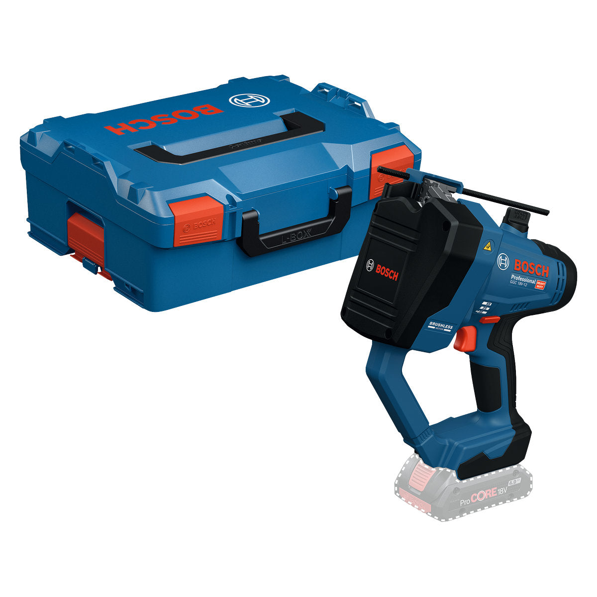 Bosch Akku-Gewindestangenschneider GGC 18V-12 (Schnittkapazität: M6 - M12, Solo, in L-BOXX 162)