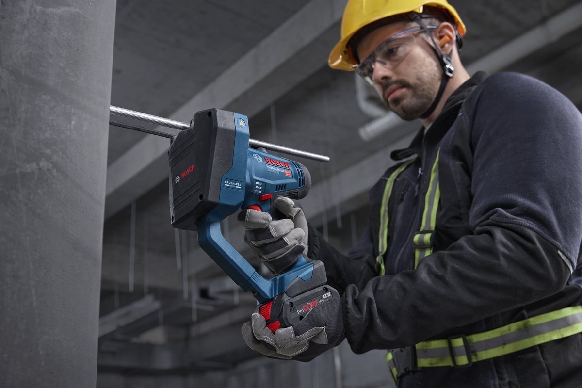 Bosch Akku-Gewindestangenschneider GGC 18V-12 (Schnittkapazität: M6 - M12, Solo, in L-BOXX 162)