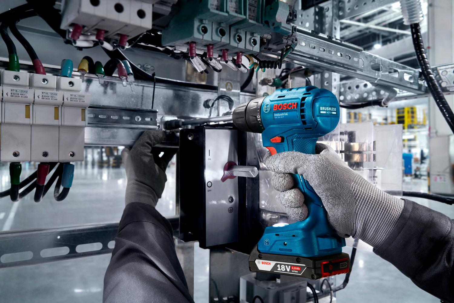 Bosch Bosch Professional ISR 18V-30 P Akku-Industriebohrschrauber (30 Nm, ohne Akku/Lader im Karton)