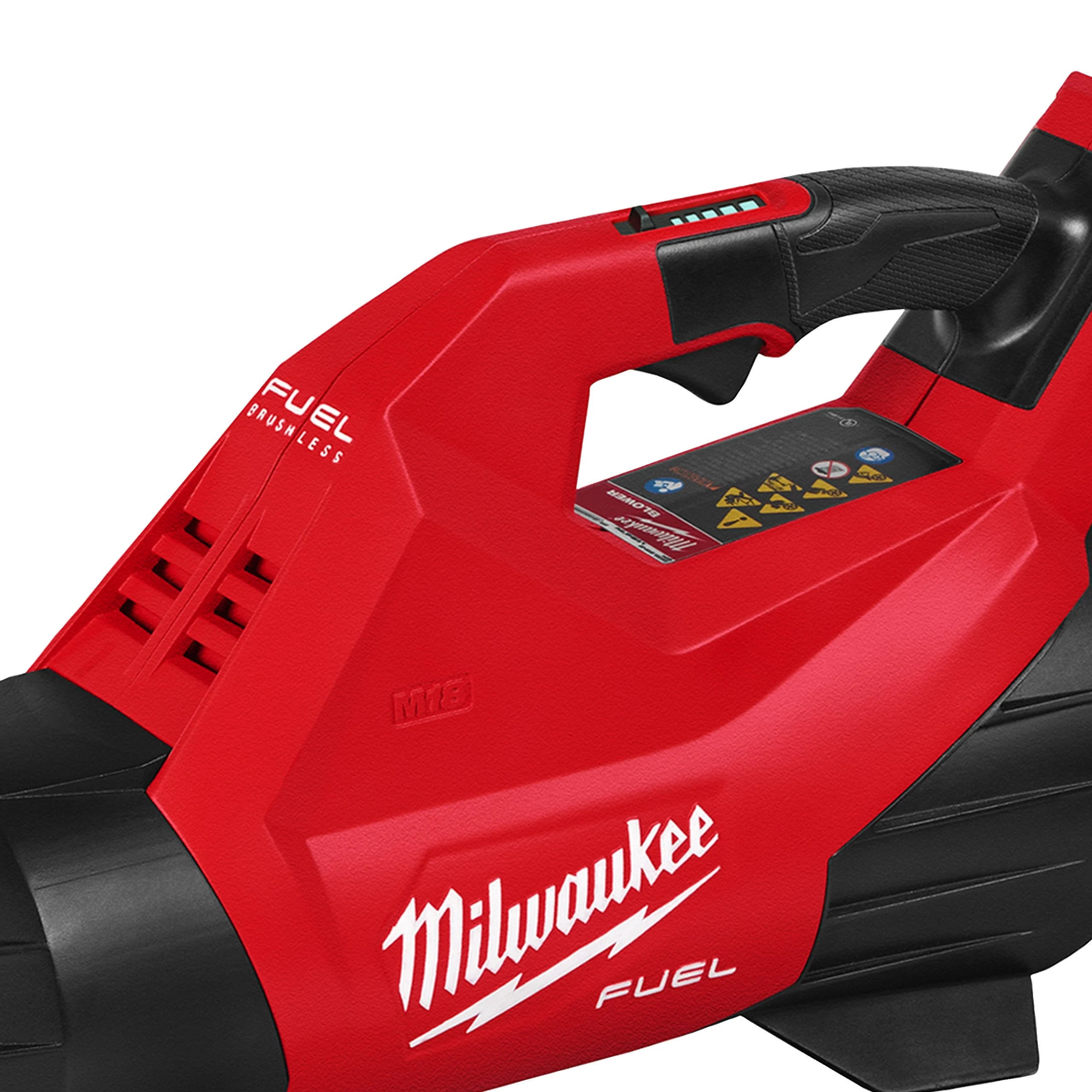 Milwaukee M18 FBLG3-802 Akku-Laubgebläse (mit 2x M18 FB8 FORGE Akku 8 Ah, Ladegerät M12-18 FC)