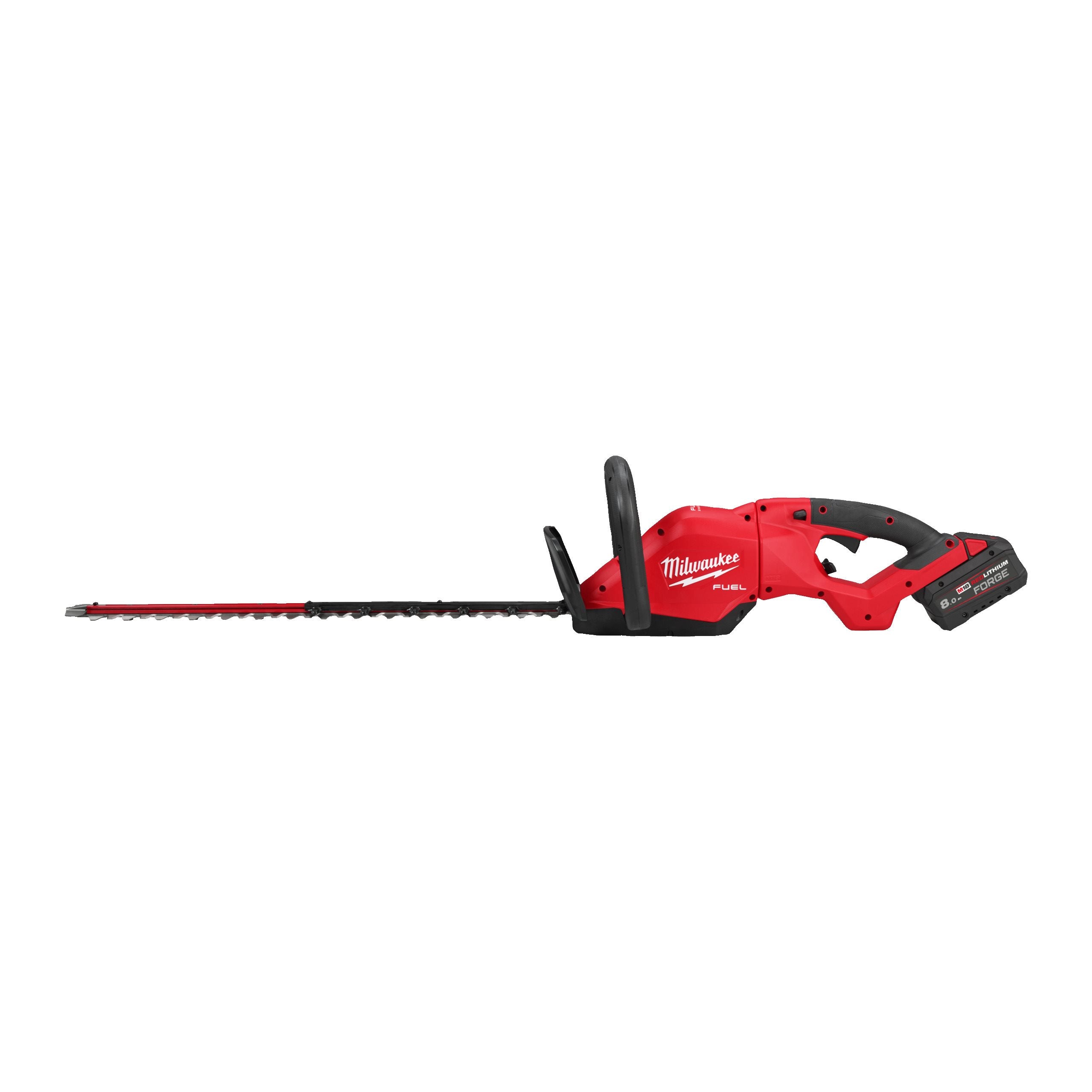 Milwaukee M18 FHET60G2-802 Akku-Heckenschere (mit 2x M18 FB8 FORGE Akku 8 Ah, M12-18 FC Ladegerät)