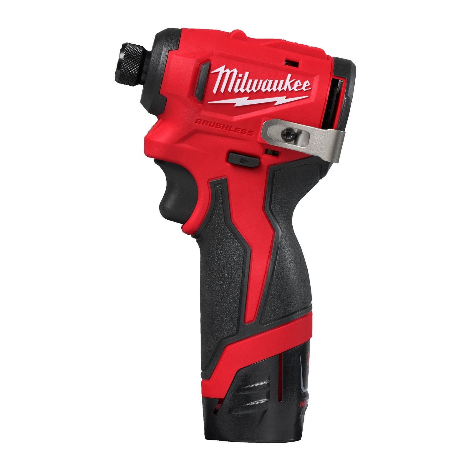Milwaukee M12 BLIDRC-202C Akku-Schlagschrauber (1/4"-HEX-Aufnahme, 124 Nm, 2x 2,0 Ah Akku, im Koffer)