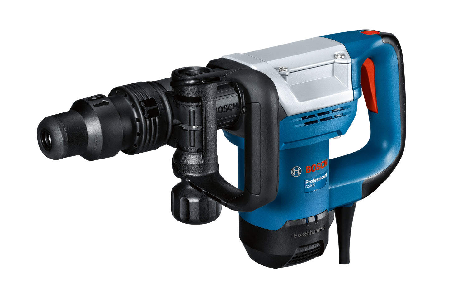 Bosch Schlaghammer GSH 5 (SDS max, 7.5 J, 1100 W, inkl. Spitzmeißel im Koffer)