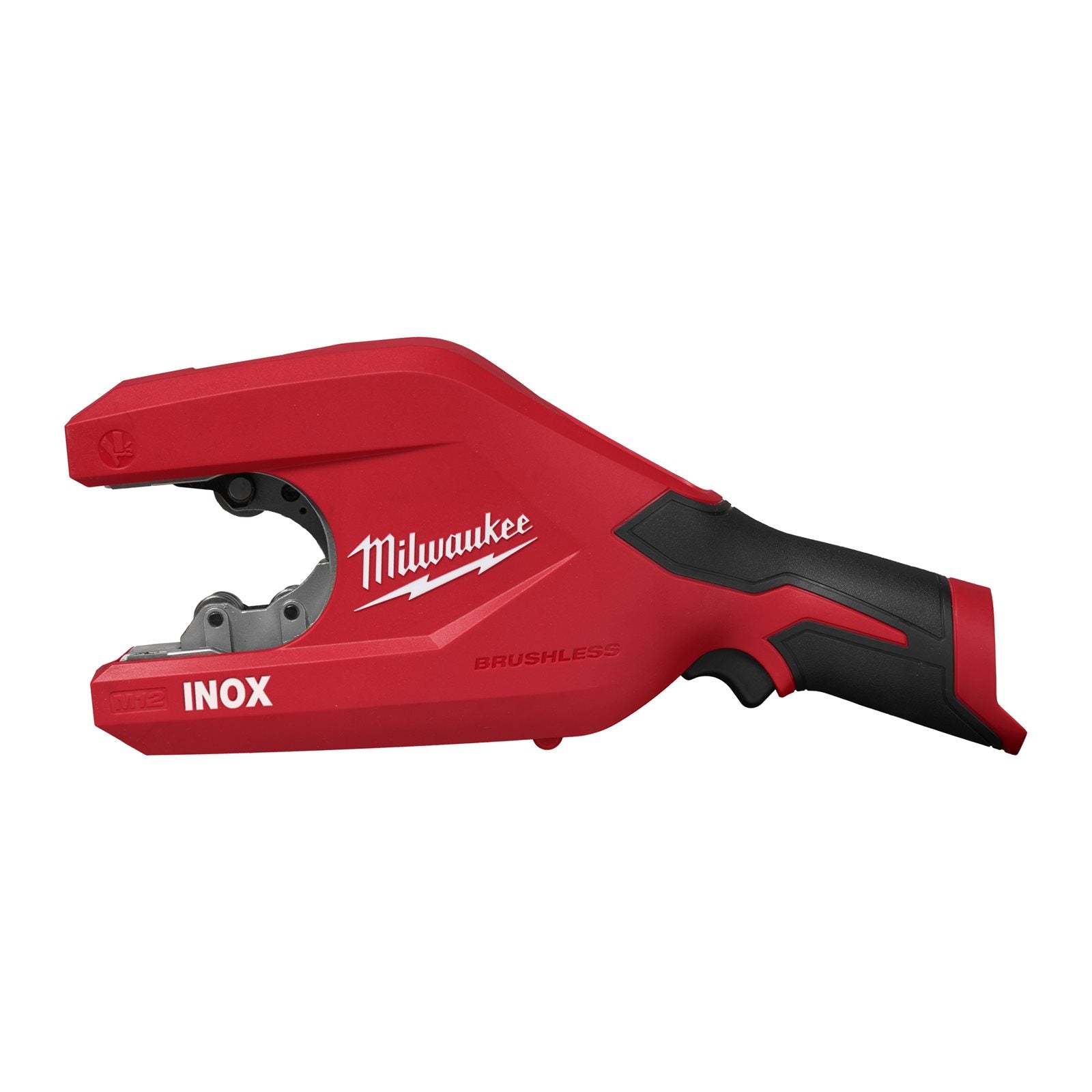 Milwaukee M12 PCSS54-0 Akku-Rohrabschneider (Schneidet Edelstahlrohre bis 54 mm, RaptorXL, Solo)