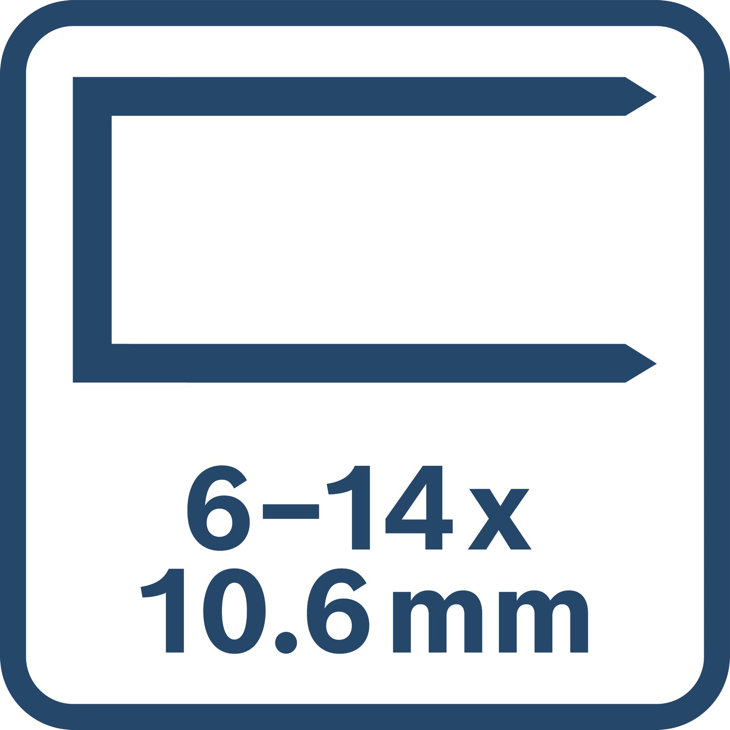 Bosch Akku-Holzklammerer GTH 18V-14 (Schenkellänge: 6 - 14 mm, Klammerweite: 10,6 mm, Kapazität: 100 Stk., Solo, in L-BOXX 136)