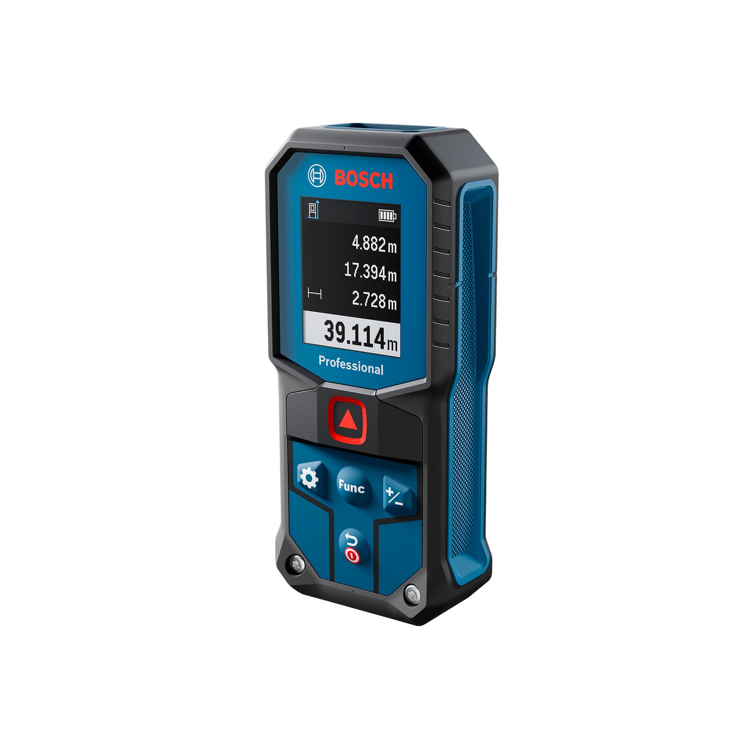 Bosch Laser-Entfernungsmesser GLM 40-31 (Messbereich: 0,05 - 40 m, IP 65, 7 Messmodi, automatische Berechnungen, inkl. Batterien)