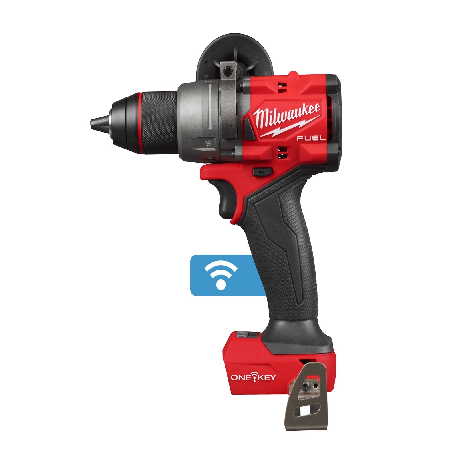 Milwaukee M18 ONEPD3-0X Akku-Schlagbohrschrauber (Drehmoment: 158 Nm, Bohrfutter: 13 mm, ONE-KEY, ohne Akku in HD Box)