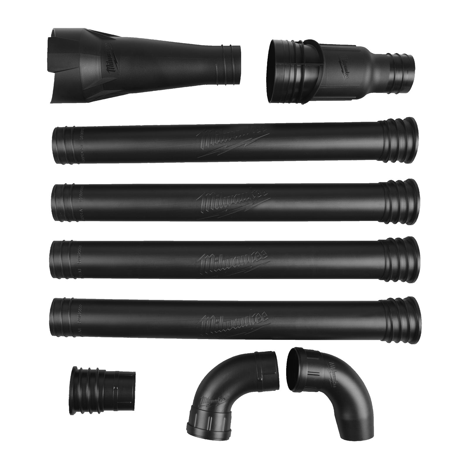 Milwaukee Dachrinnen-Reinigungsset für M18 F2BL & FBLG3 Akku-Gebläse (Adapter-/Düsen-Set, Länge: 265 cm)