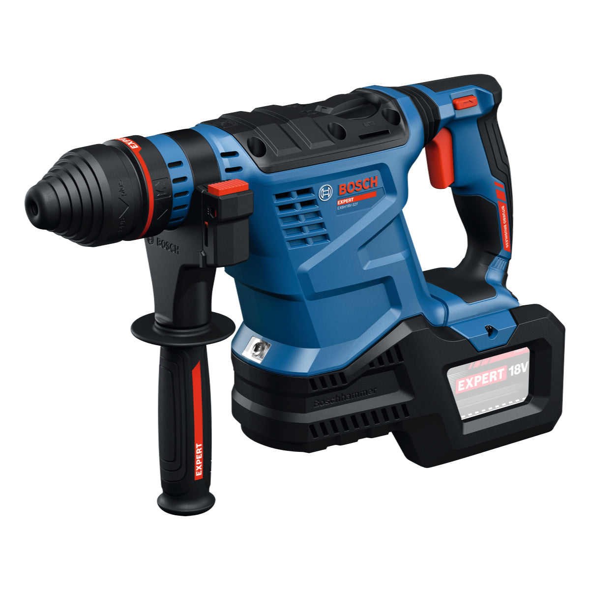 Bosch EXPERT Akku-Bohrhammer EXBH18V-32F (SDS plus, Schlagenergie: 4,5 J, optimaler Bohr-Ø: 10-20 mm, ohne Akku in XL-BOXX)