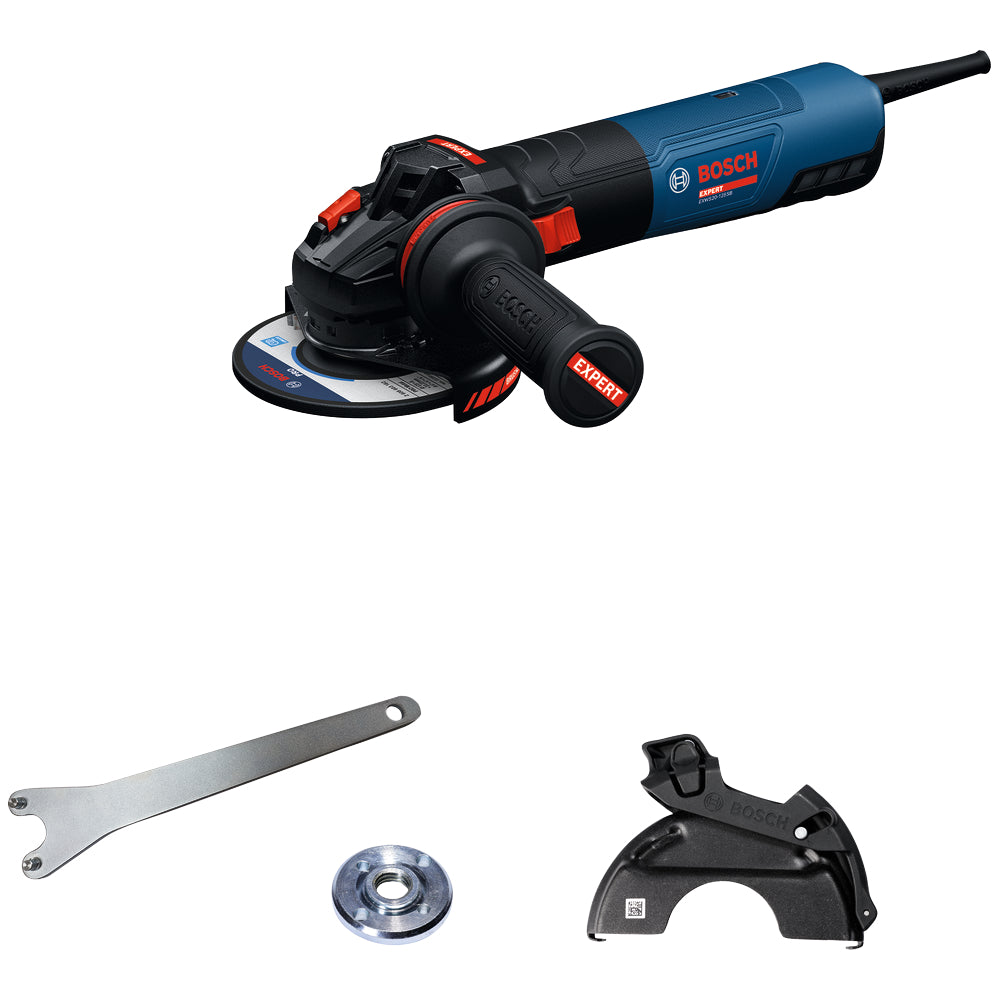 Bosch EXPERT Winkelschleifer EXWS20-125SB (Scheiben-Ø: 125 mm, 2000 W, Drehzahl: 2800-10500 U/min)