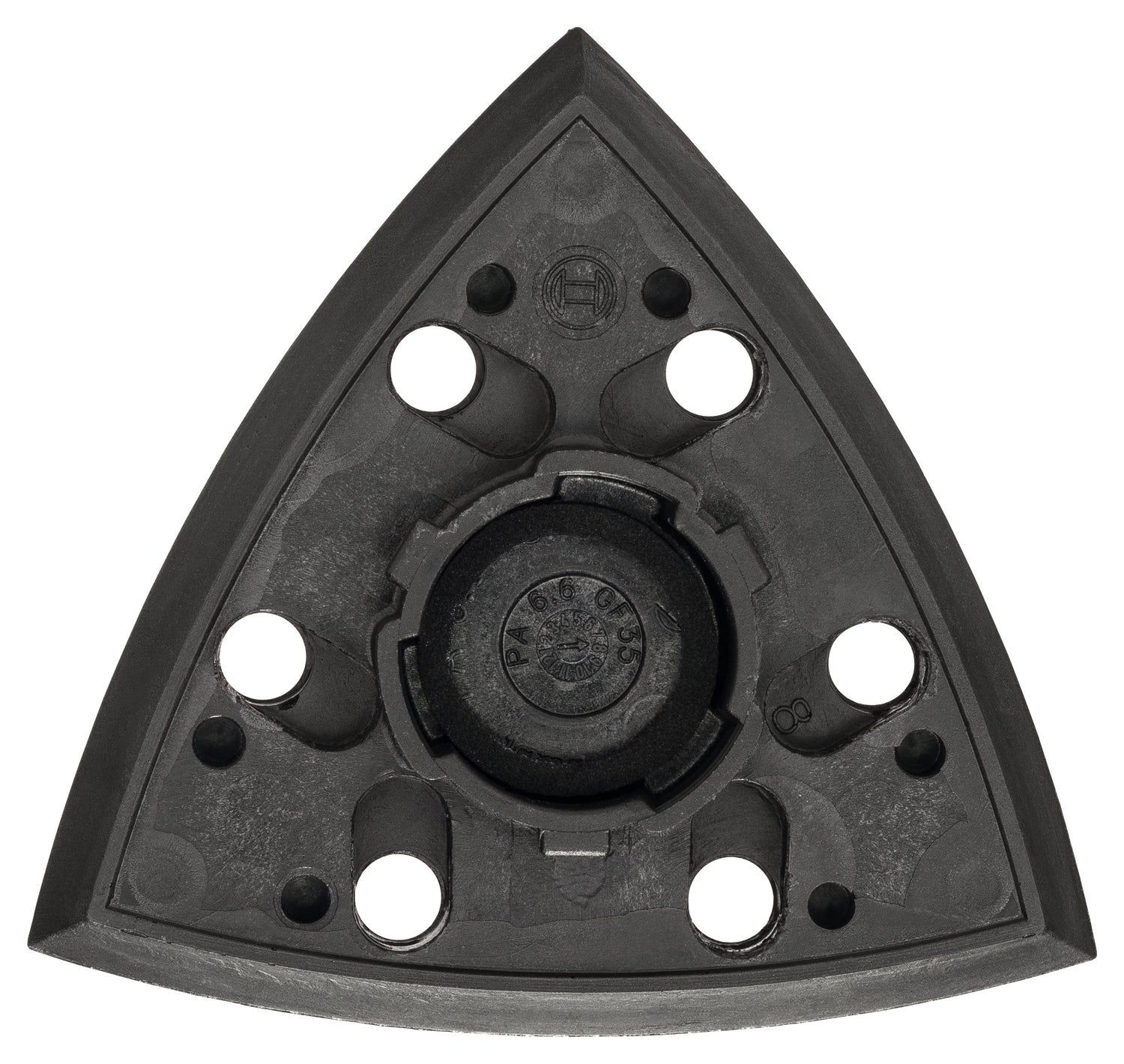 Bosch Schleifplatte für GDA 280 E, PDA 180, PDA 180 E, PDA 240 E (93 mm, Kletthaftung, Deltaschleifer)