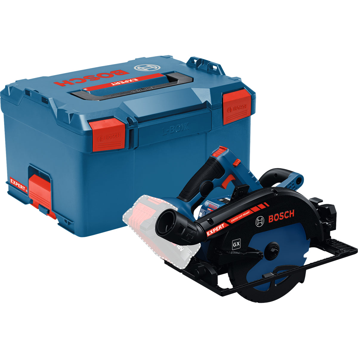 Bosch EXPERT Akku-Kreissäge EXKS18V-68GX (Sägeblatt-Ø: 190 mm, Drehzahl: 2.500 - 5.000 U/min, ohne Akku in L-BOXX 238)