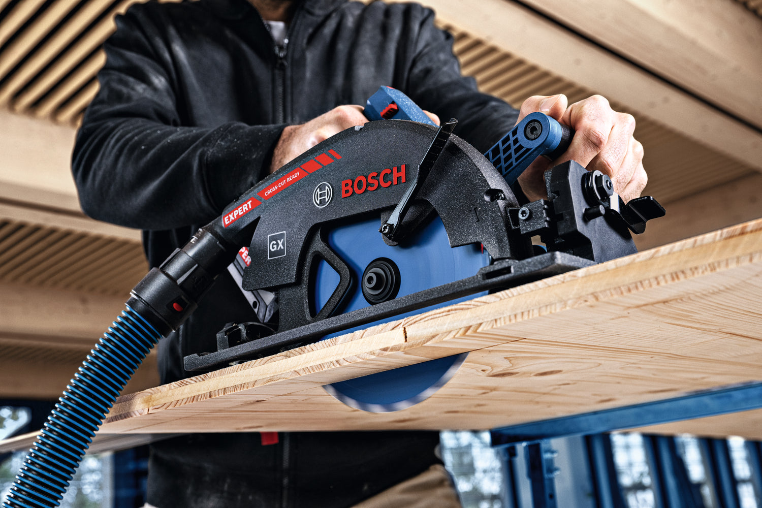 Bosch EXPERT Akku-Kreissäge EXKS18V-68GX (Sägeblatt-Ø: 190 mm, Drehzahl: 2.500 - 5.000 U/min, ohne Akku in L-BOXX 238)