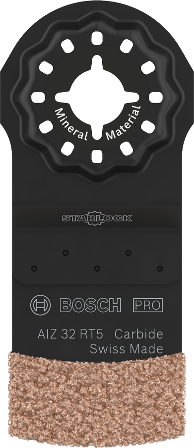 Bosch PRO Tauchsägeblatt AIZ 32 RT5 (Starlock, für Mörtel, Porenbeton, Maße: 2,5 x 32 mm)