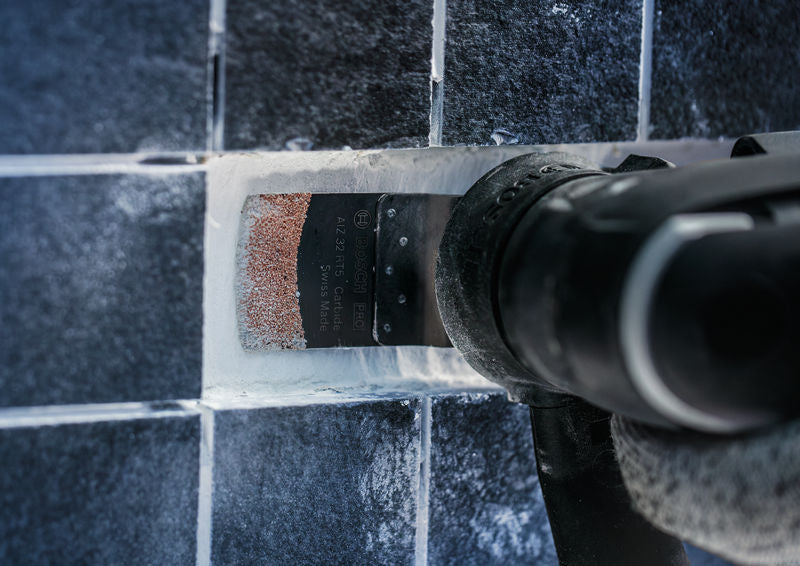 Bosch PRO Tauchsägeblatt AIZ 32 RT5 (Starlock, für Mörtel, Porenbeton, Maße: 2,5 x 32 mm)