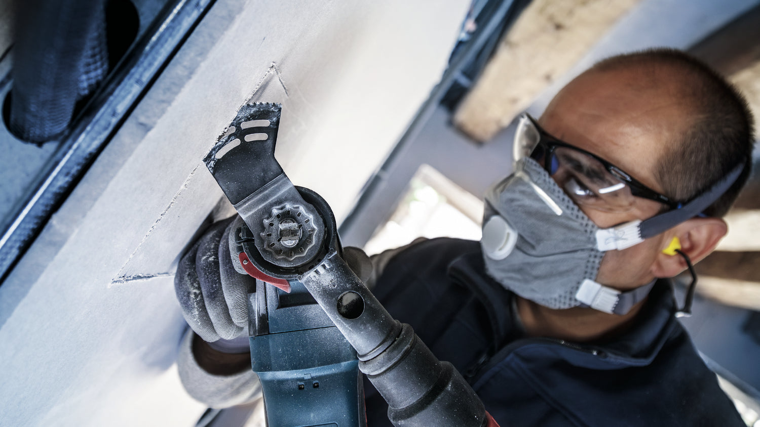 Bosch PRO Dual-Tec-Sägeblatt AYZ 53 BPB (Starlock, für Holz mit Nägeln, Gipskarton, Kunststoffbeschichtete Platten, 2-in-1 Funktion, 53 x 40 mm)