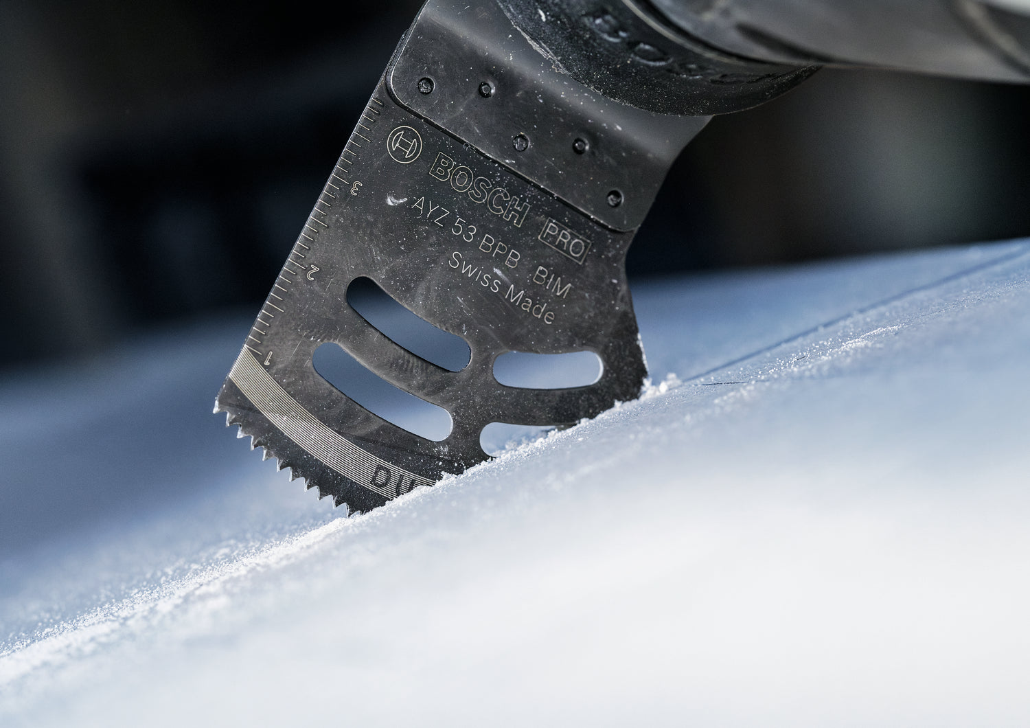 Bosch PRO Dual-Tec-Sägeblatt AYZ 53 BPB (Starlock, für Holz mit Nägeln, Gipskarton, Kunststoffbeschichtete Platten, 2-in-1 Funktion, 53 x 40 mm)
