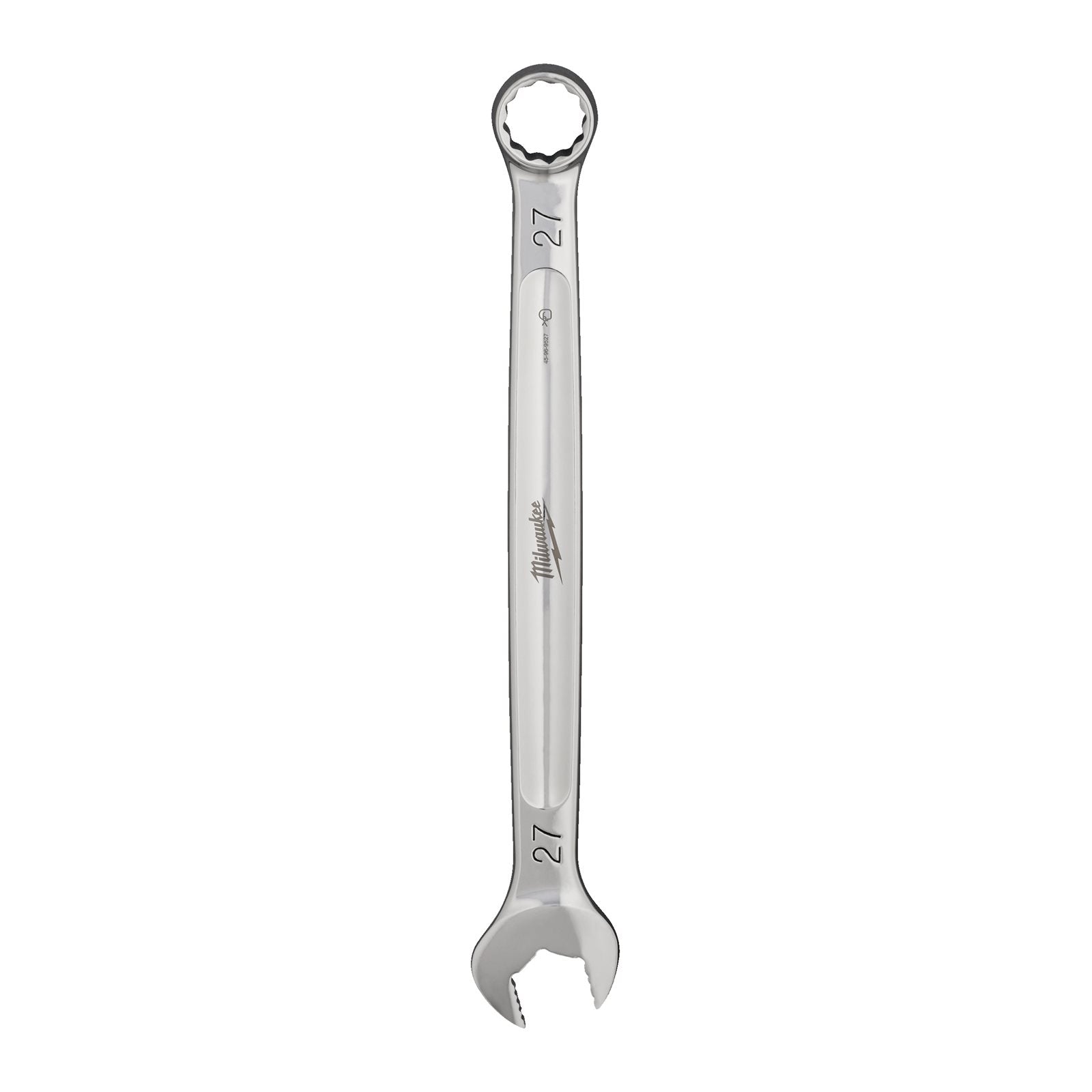 Milwaukee MAX BITE Ring-Maulschlüssel (Maulöffnung für verringertes Abrutschen & Durchdrehen, 15° gekröpft)