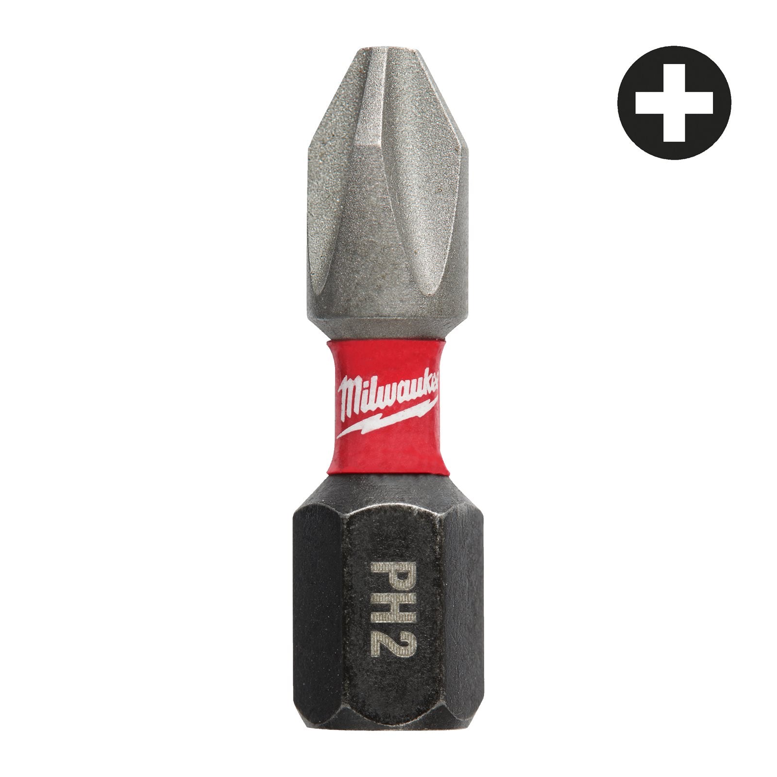 Milwaukee SHOCKWAVE Compact Bit Set 32-tlg. (Schlagfeste 1/4" Bits: PH / PZ / TX / TX BO / HEX, Bithalter)