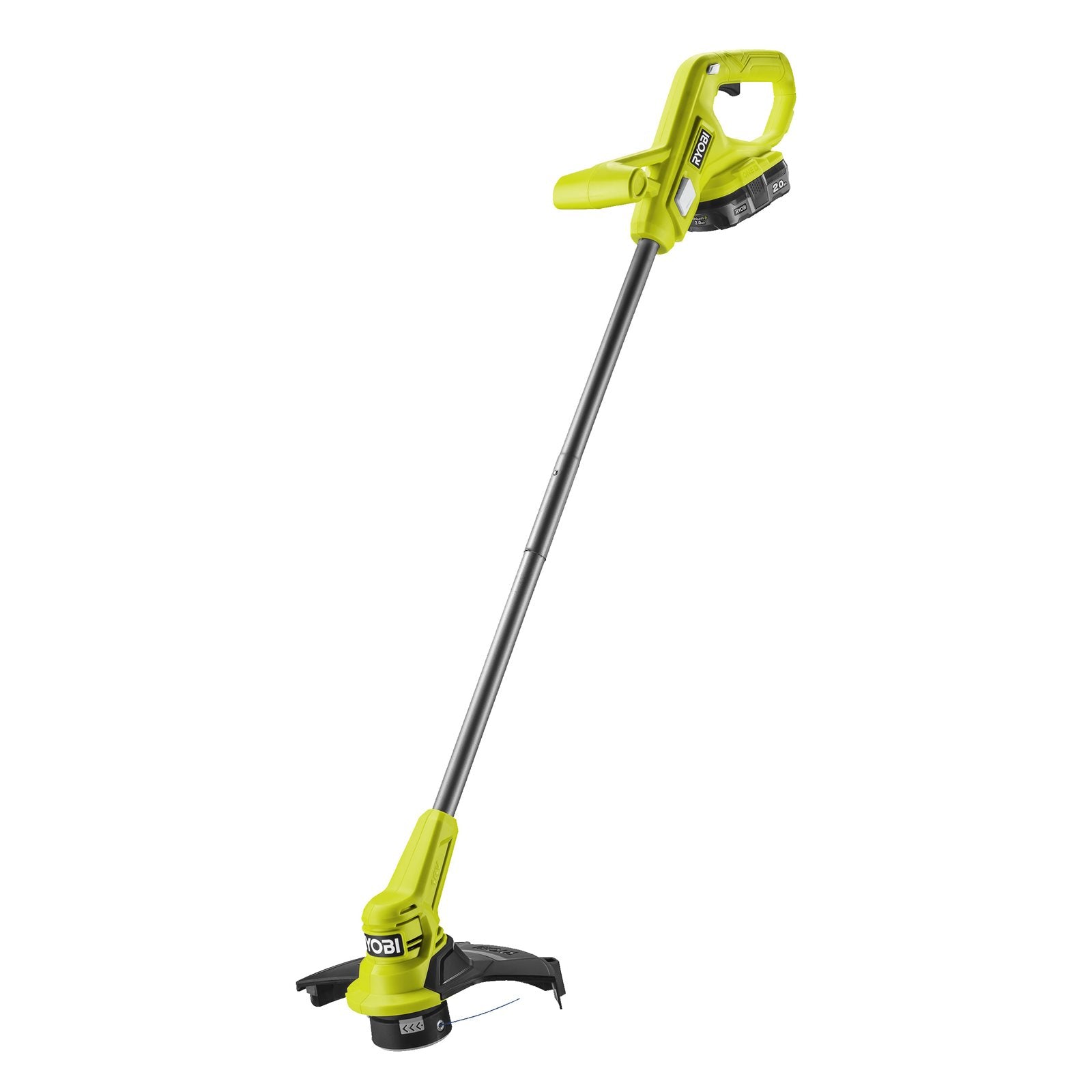 RYOBI Akku-Rasentrimmer RY18LT23A-120 (18 V ONE+, Schnittbreite: 23 cm, inkl. 2,0 Ah Akku & Ladegerät)