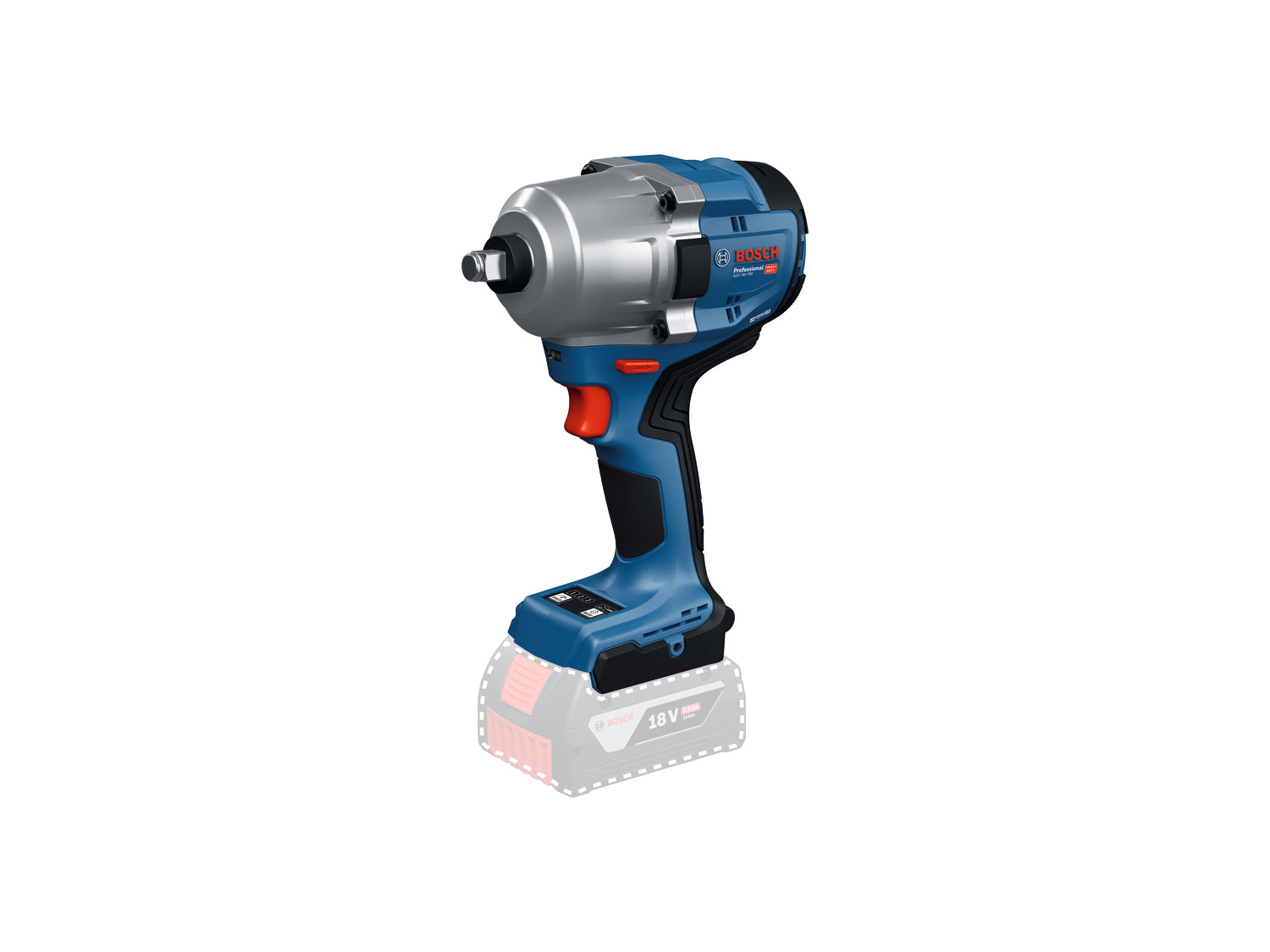 Bosch Akku-Schlagschrauber GDS 18V-780 (1/2"-Vierkant, Drehmoment: 780 Nm, ohne Akku im Karton)