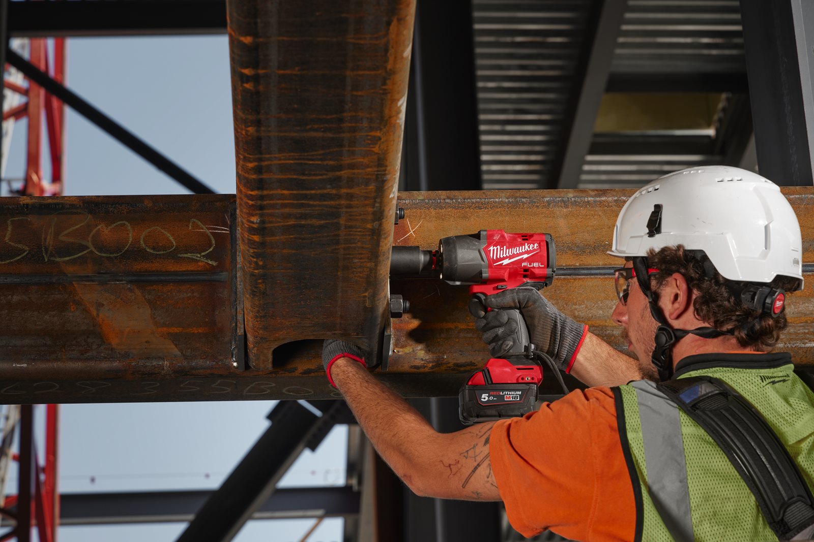 Milwaukee M18 FHIW2F12-0X Akku-Schlagschrauber (Drehmoment: 1491 Nm, Drehmoment: 0 - 2000 U/min, FUEL™, 1/2"-Vierkant, ohne Akku in HD-Box)
