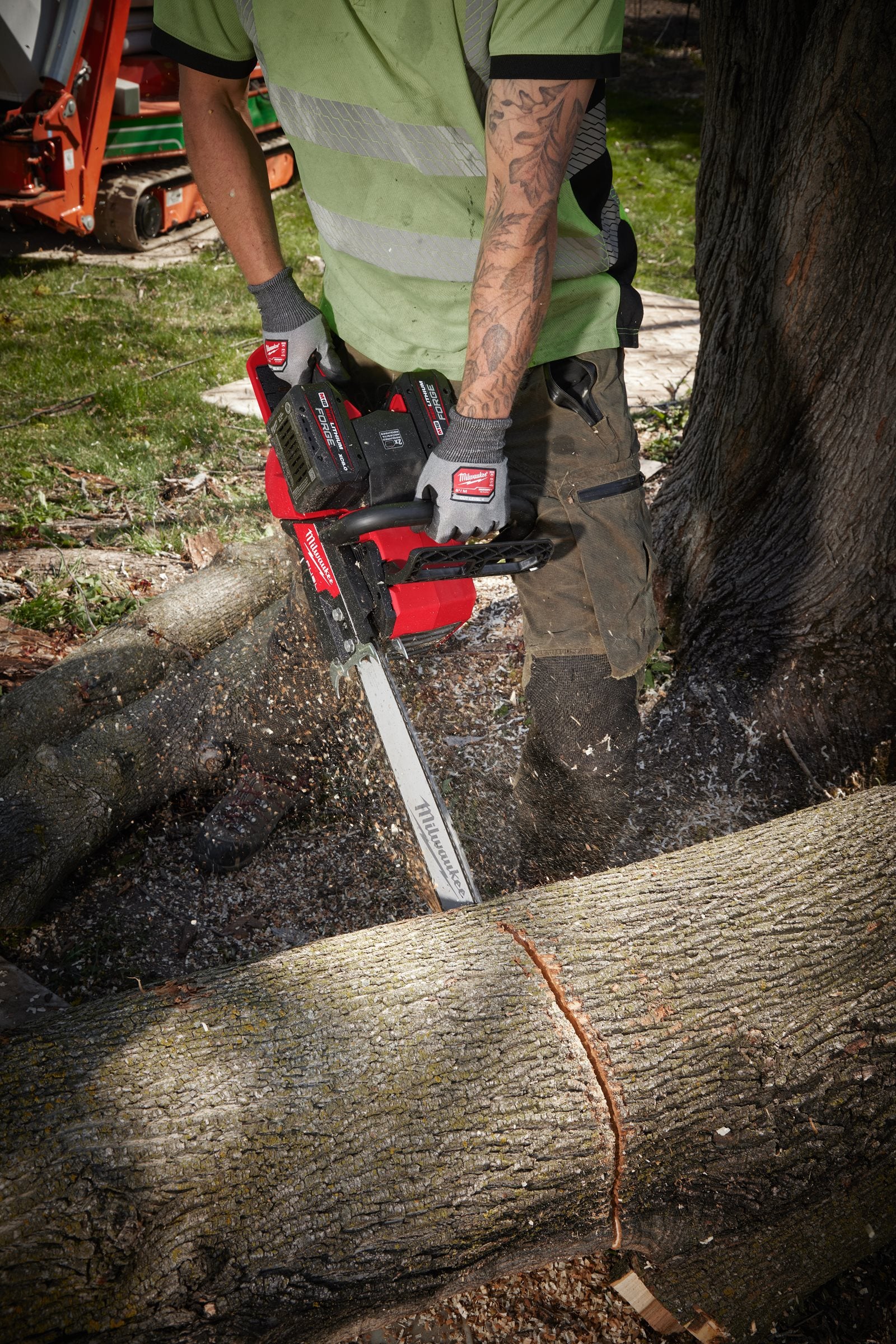 Milwaukee Sägeschwert 50 cm / 20" für M18 F2CHS50 (Schwert für Kettensäge, Führungsschiene 500 mm)