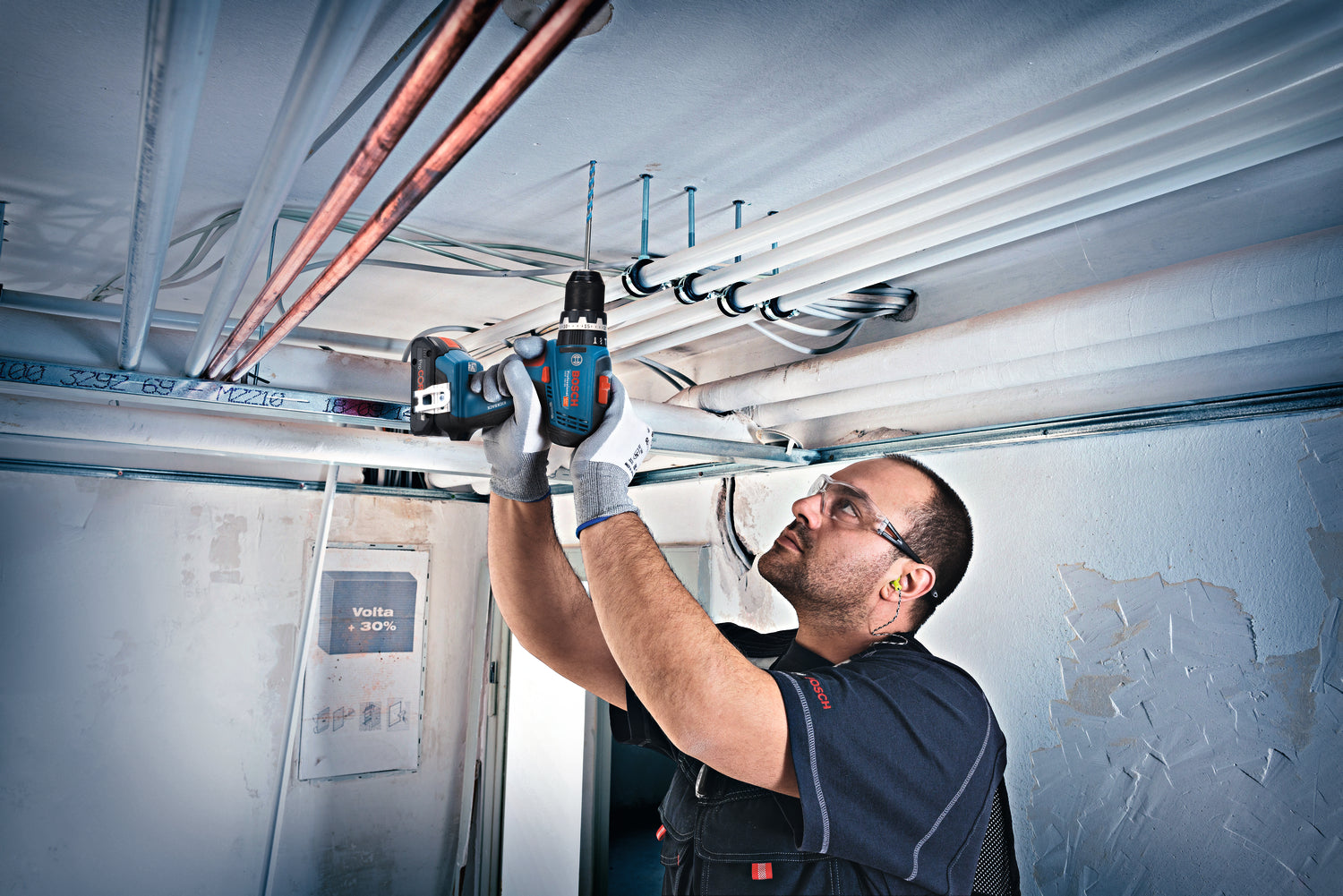 Bosch Akku-Schlagbohrschrauber GSB 18V-65 (Drehmoment: 65 Nm, 13 mm Bohrfutter, ohne Akku in L-BOXX 136)