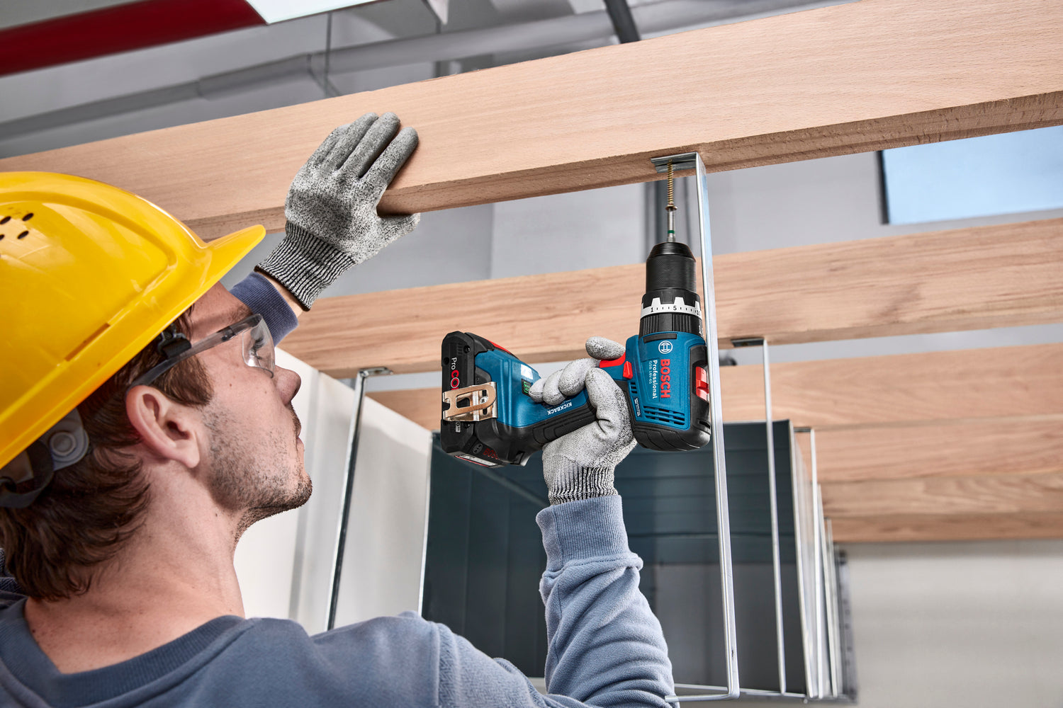 Bosch Akku-Schlagbohrschrauber GSB 18V-65 (Drehmoment: 65 Nm, 13 mm Bohrfutter, ohne Akku in L-BOXX 136)