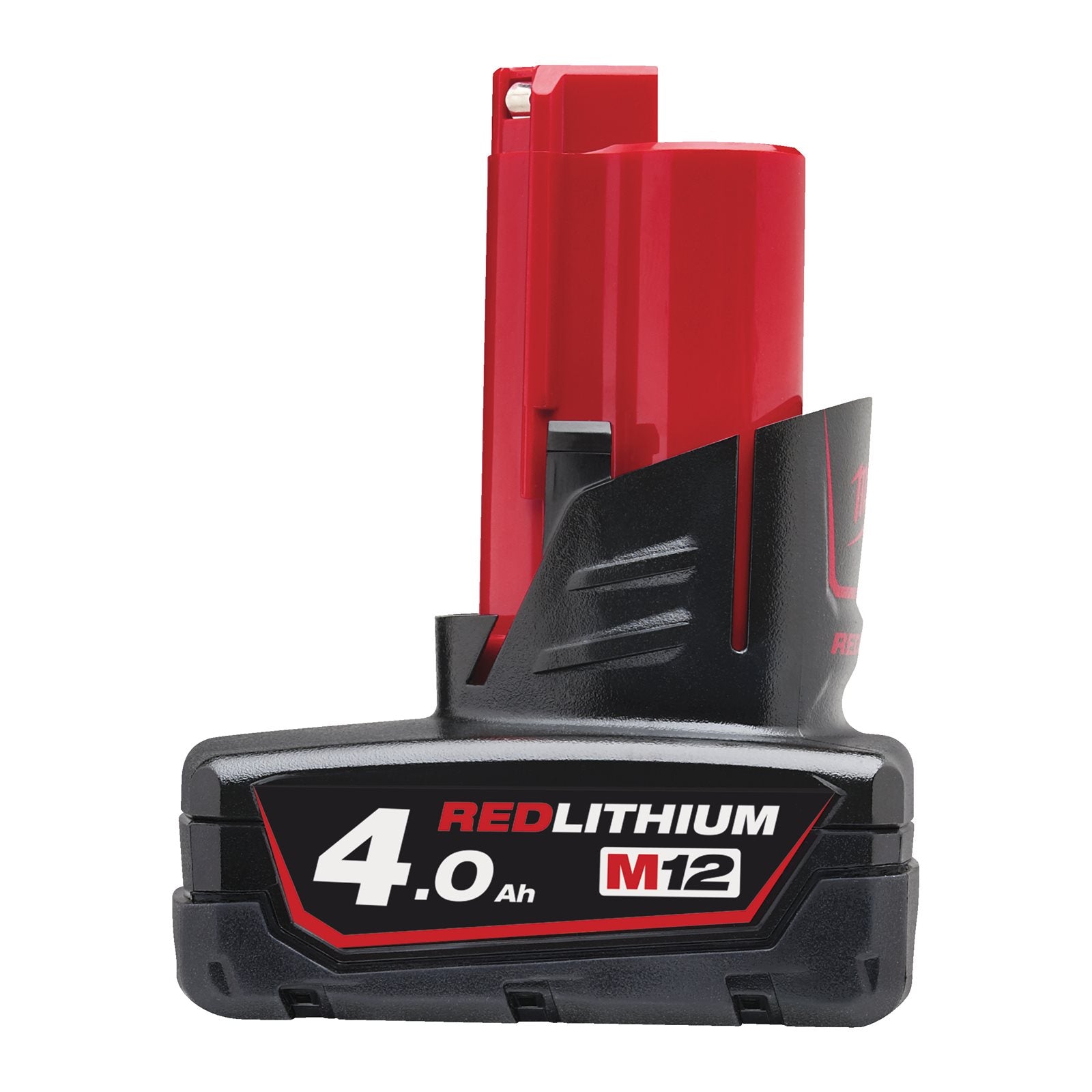 Milwaukee Akku M12 B4 (12V / 4,0 Ah, Red Li-Ion Akkupack, 4000 mAh)