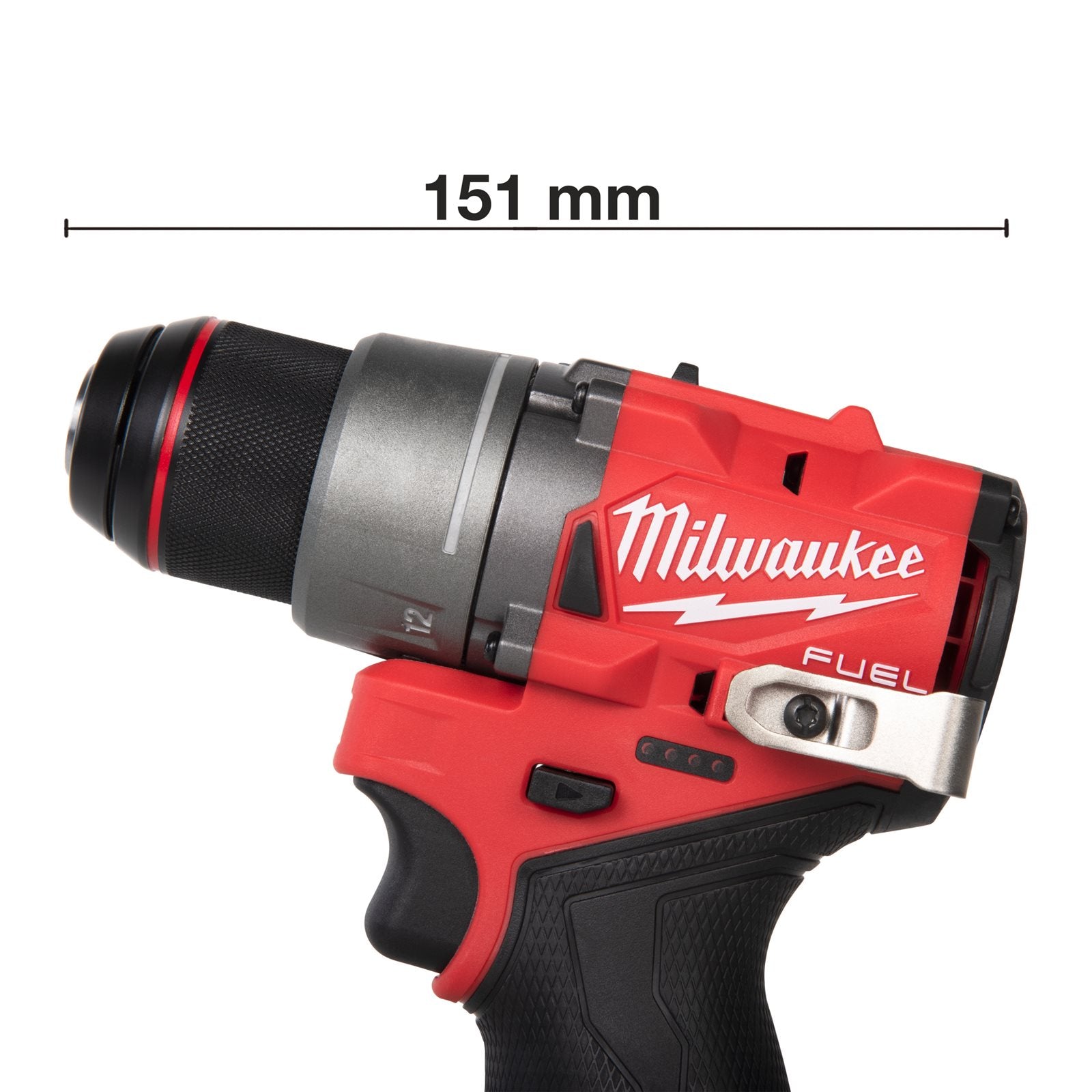 Milwaukee Akku-Bohrschrauber M12 FDD2-0 (Drehmoment: 45 Nm, Bohrfutter: 13 mm, ohne Akku)